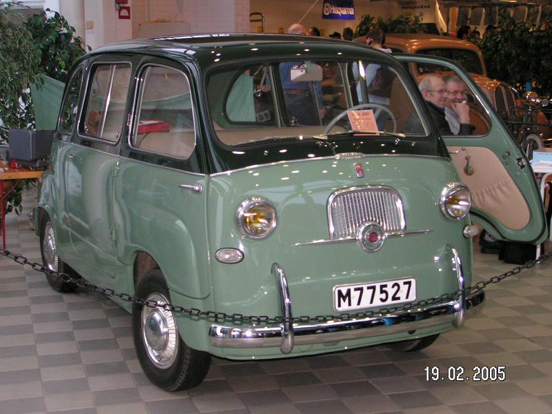 Utställd vid Classic motor marknad i Örebro