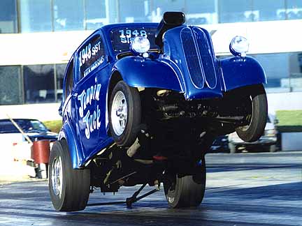 Detta blev ödet, för många Ford Anglia, somliga tycker säkert det var ett bra öde