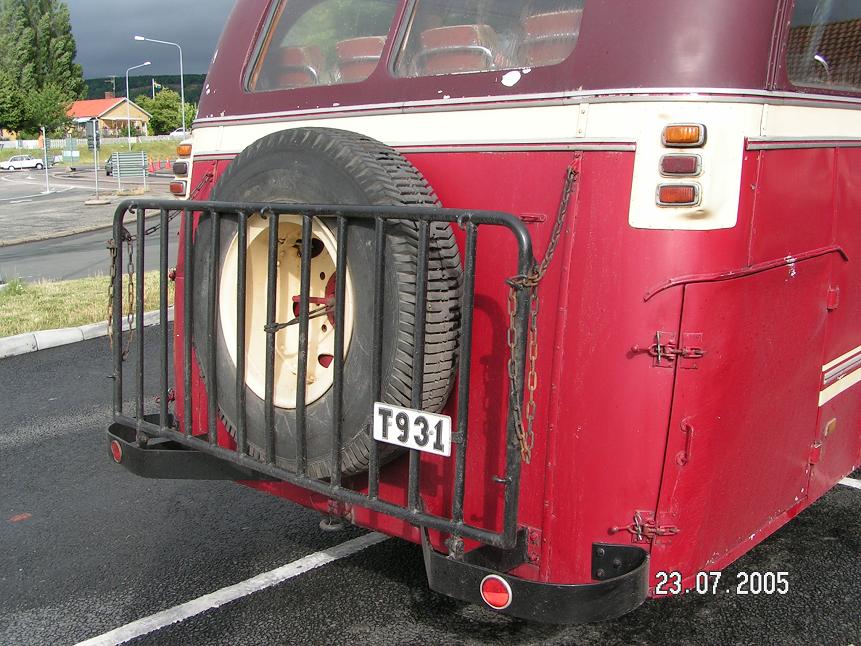 Bagagehyllan där bak