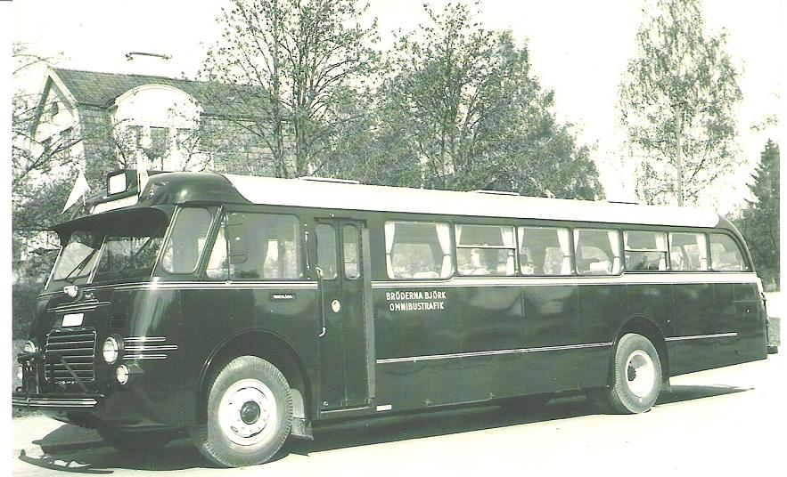 Bild från leveransen i maj 1953