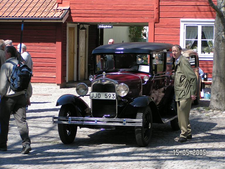 På fordonsutställning i Wadköping