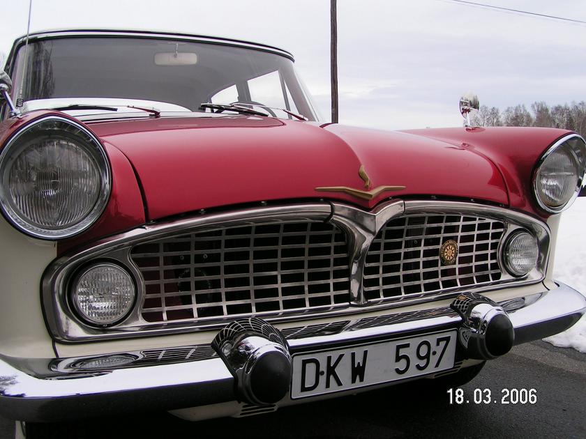 Fronten på en fransk Ford