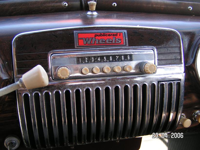 Originalradio, med LW och KW