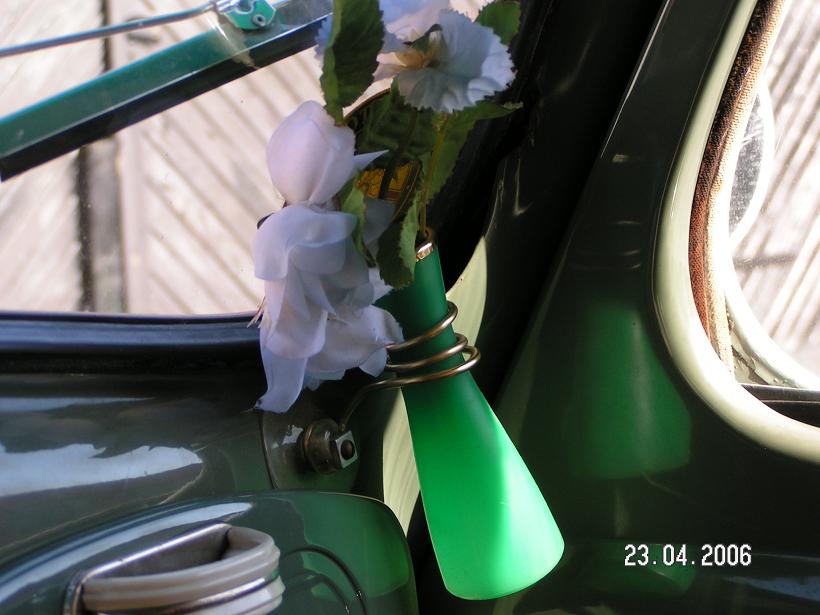 Den obligatoriska blomvasen